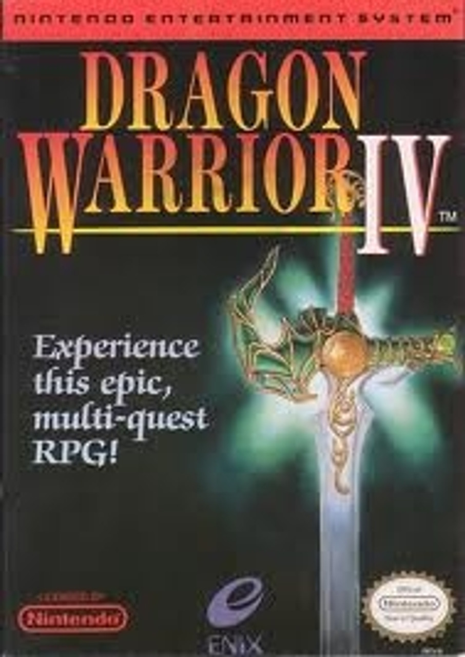 Dragon Warrior IV Complete Nintendo NES Game For Sale | DKOldies